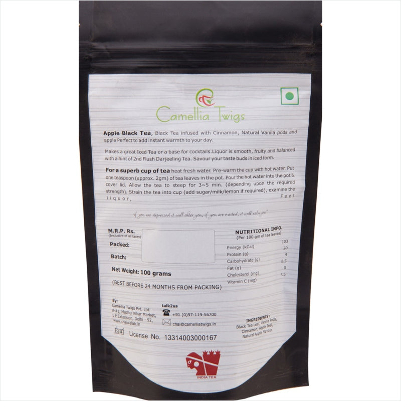 Apple Cinnamon Black Tea | Fruity & Spicy