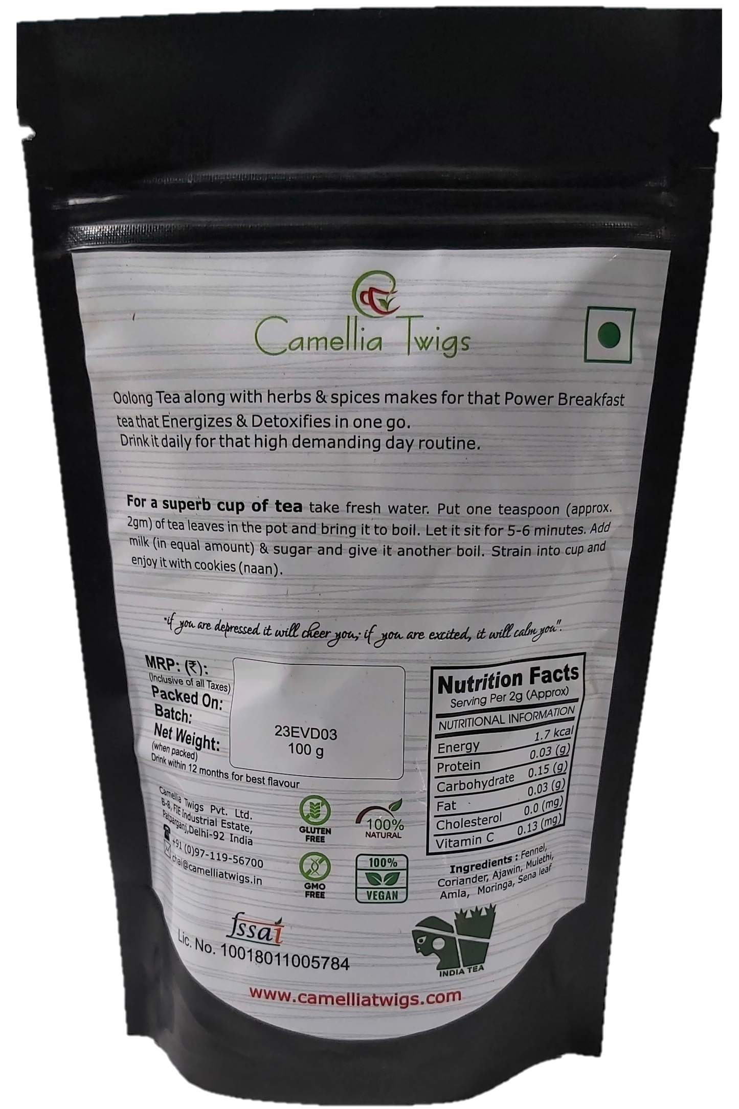 Morning Detox Tea | Herbal Cleanse & Metabolism Boost