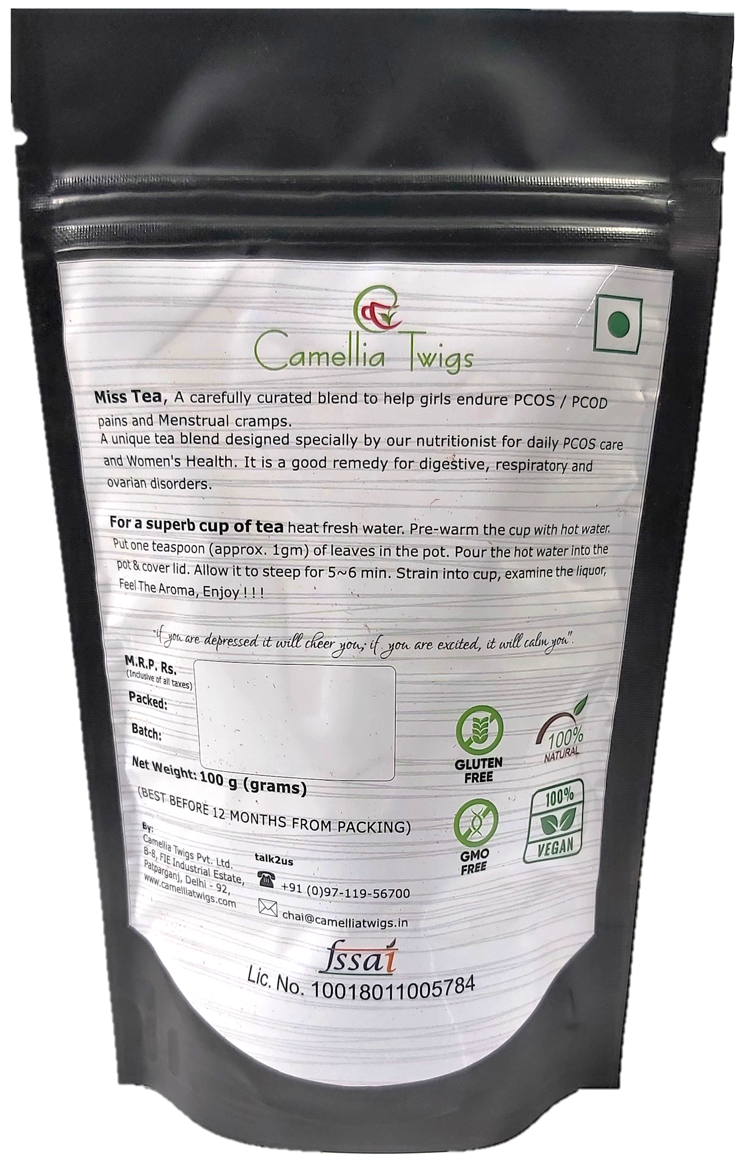 Miss Tea Blends for Hormonal Balance