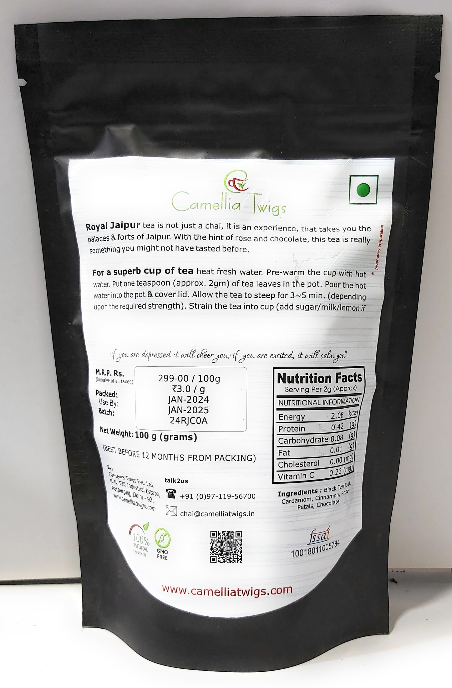 Royal Jaipur Tea