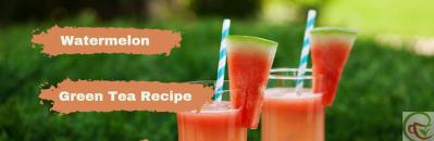 How to Prepare Iced Watermelon Green Tea at Home?